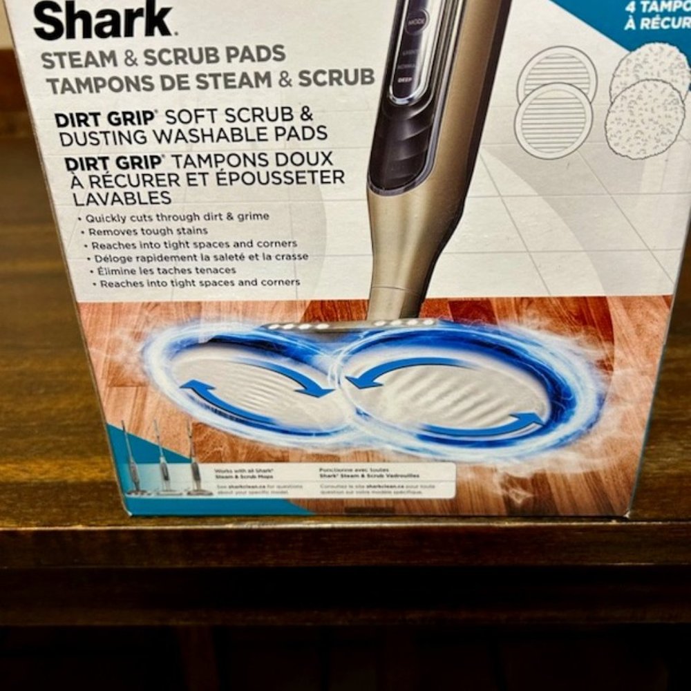 Shark steam and scrub pads